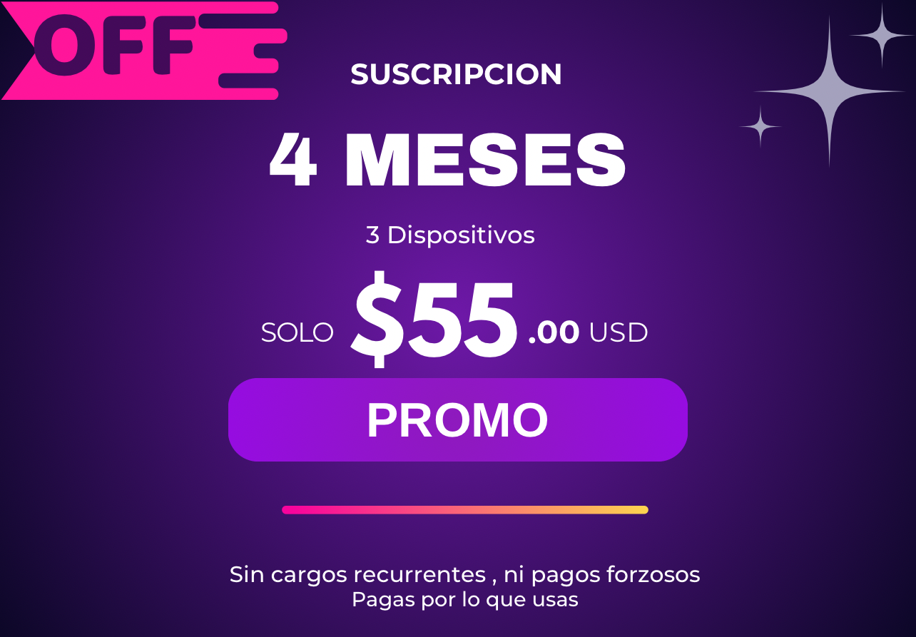 Promo 4 Meses*